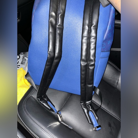 Louis Vuitton Discovery Backpack Monogram Pacific Taiga PM Blue - Picture 14 of 16